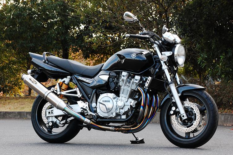 xjr1200 xjr1300 ノジマ　ステンレスマフラー　カーボン　フルエキ