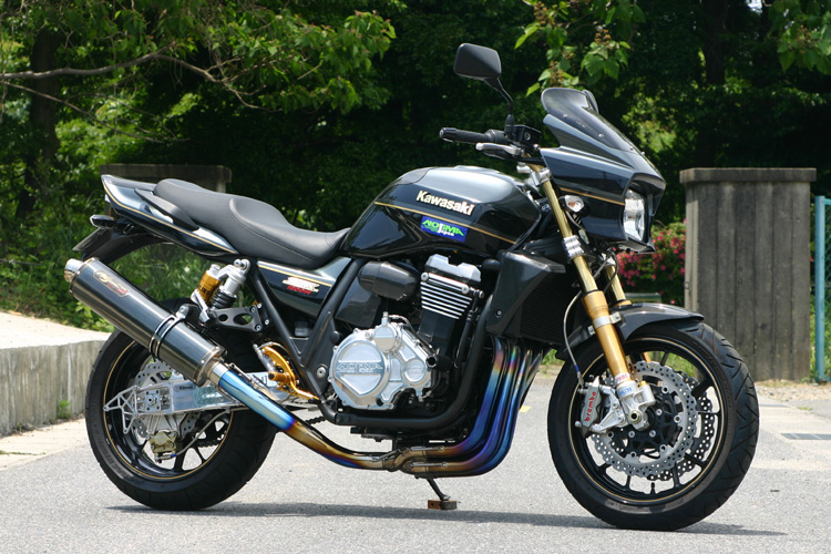 ZRX1200DAEG フルエキマフラー