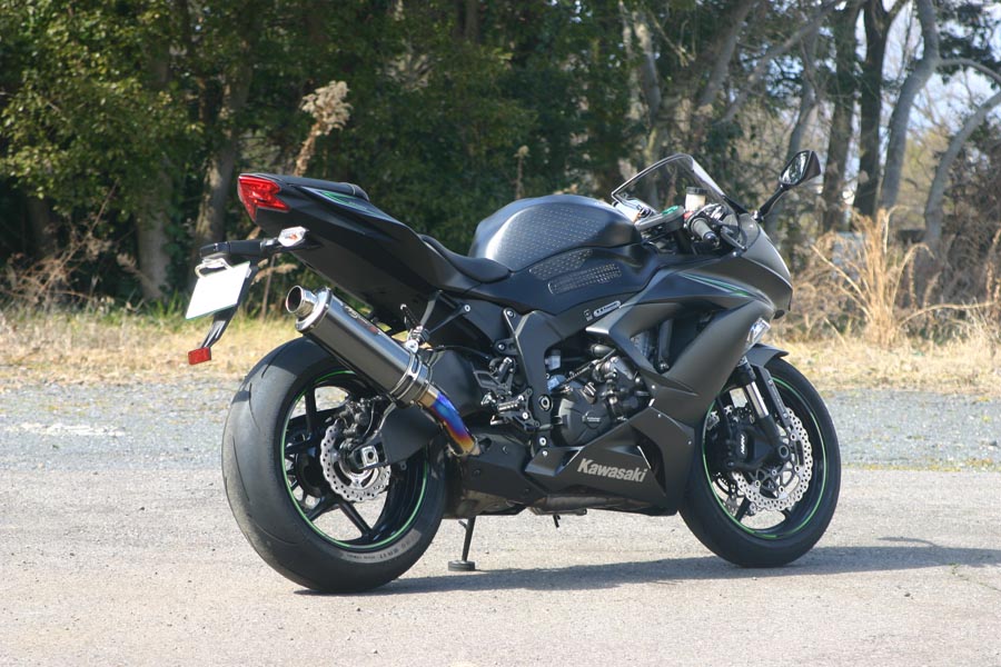 zx-6r ノジマ nojima GT HEAT スリップオンマフラー